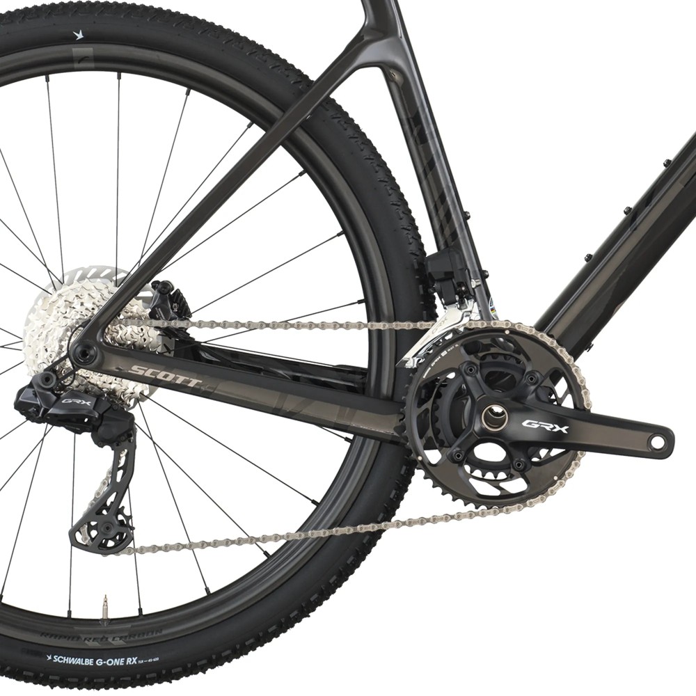 Bicicleta Scott Addict Gravel 15 Carbon Black 2026 | Scott