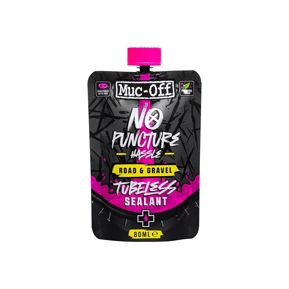Liquido Sellante MUC-OFF Tubeless Carretera/Gravel 80 ml