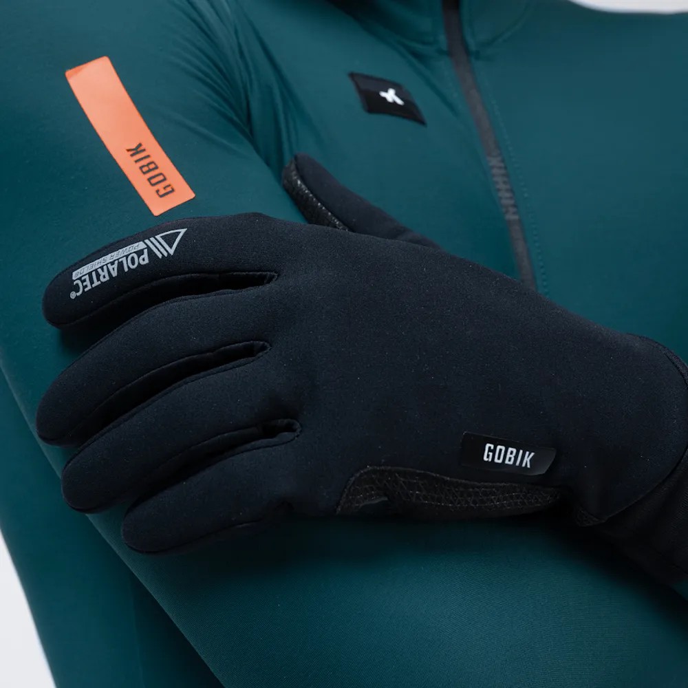 Guantes Termicos Gobik Polartec Bora 2.0 Unisex True Black