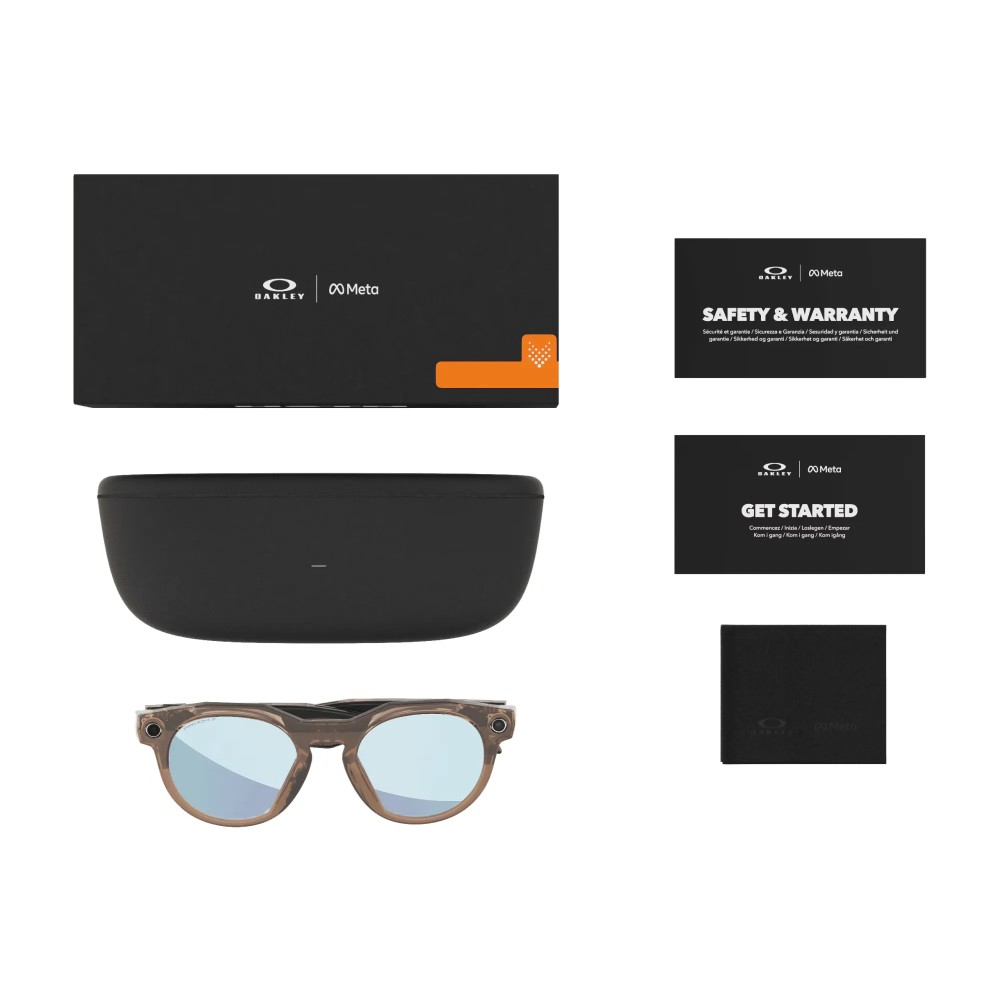 Gafas Oakley Meta HSTN Marrón Ahumado Prizm Deep Water
