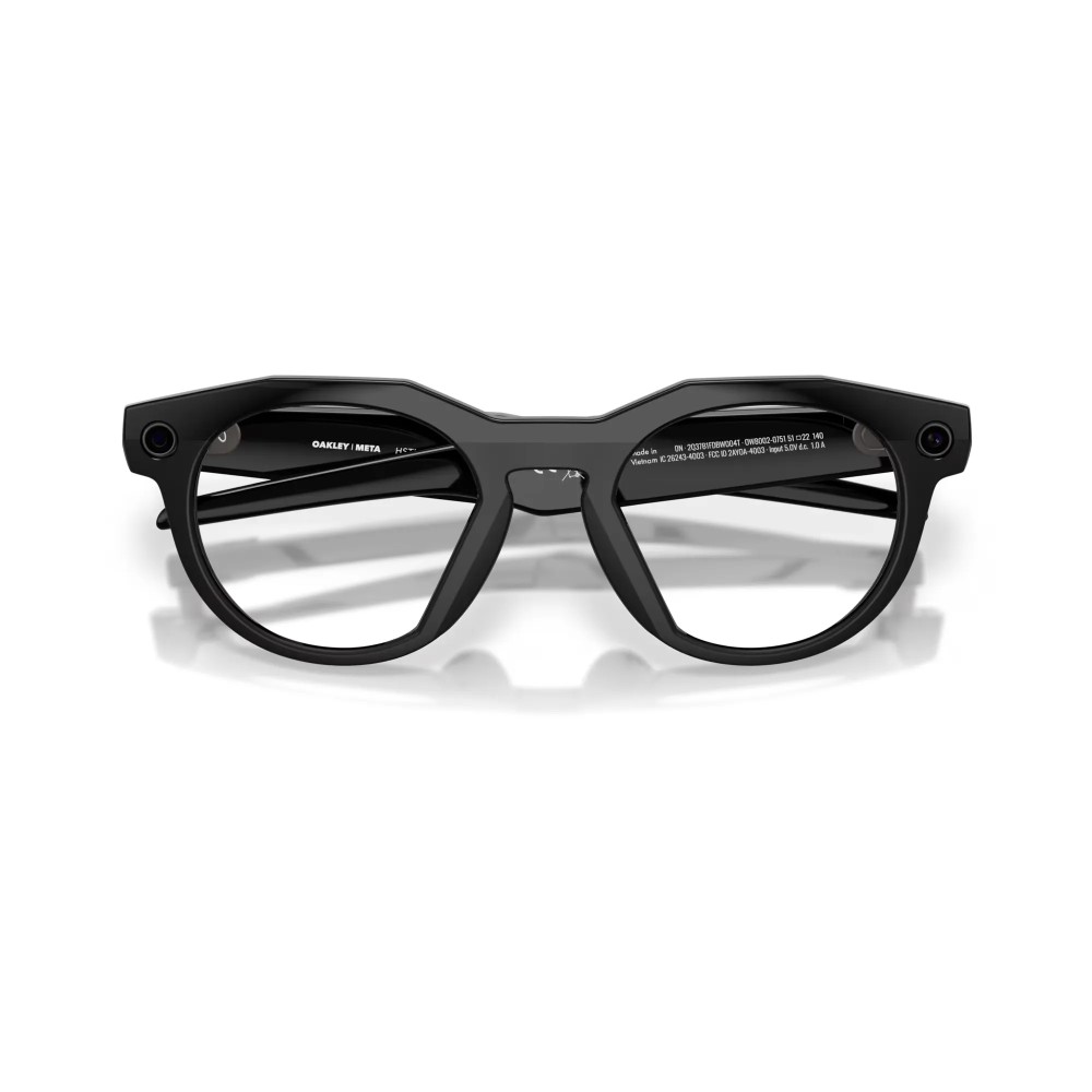 Gafas Oakley Meta HSTN Negro Transparente | Gafas Ciclismo