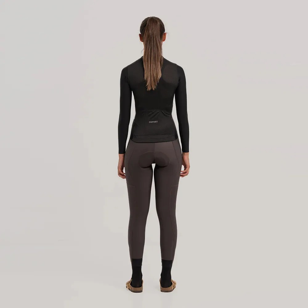 Maillot Largo Gsport Aero Ashen Mujer 2026 | Maillots largos