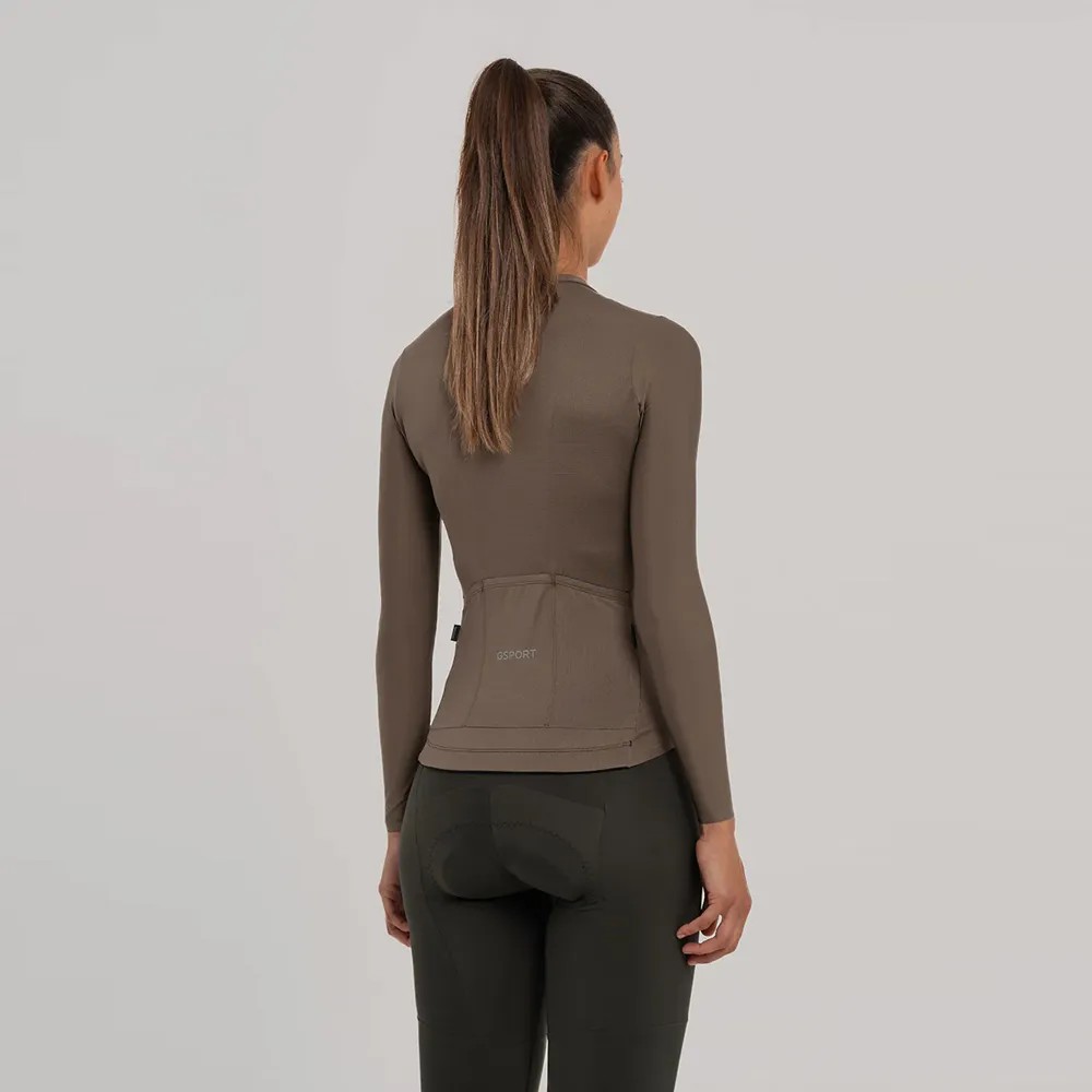 Maillot Largo Gsport Aero Aloe Mujer 2026 | Maillots largos