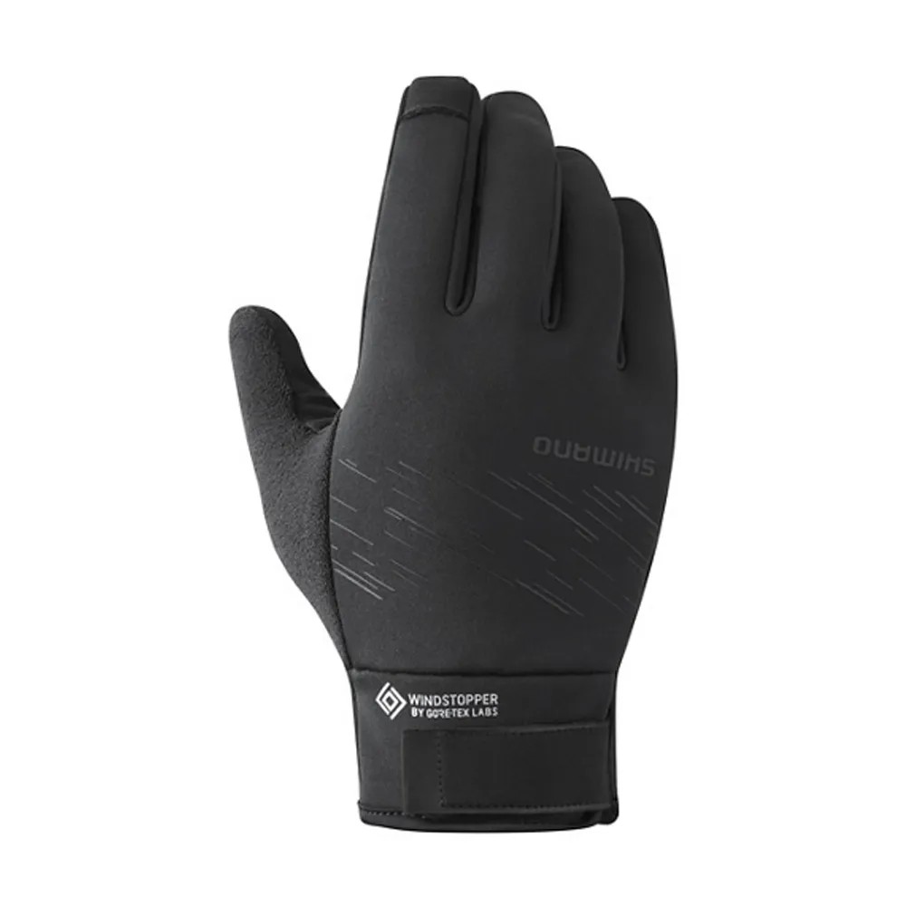 Guantes Térmicos Shimano Windstopper® Unisex Negro | Guantes