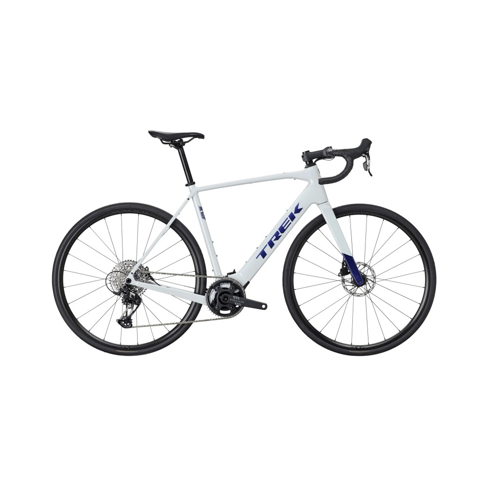 Bicicleta Trek Domane+ ALR 5 Plasma Grey Pearl 2026