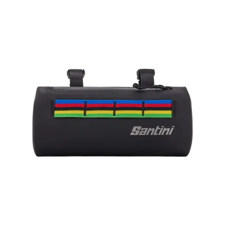 Bolsa de Manillar Santini UCI Nero | Bolsas de manillar