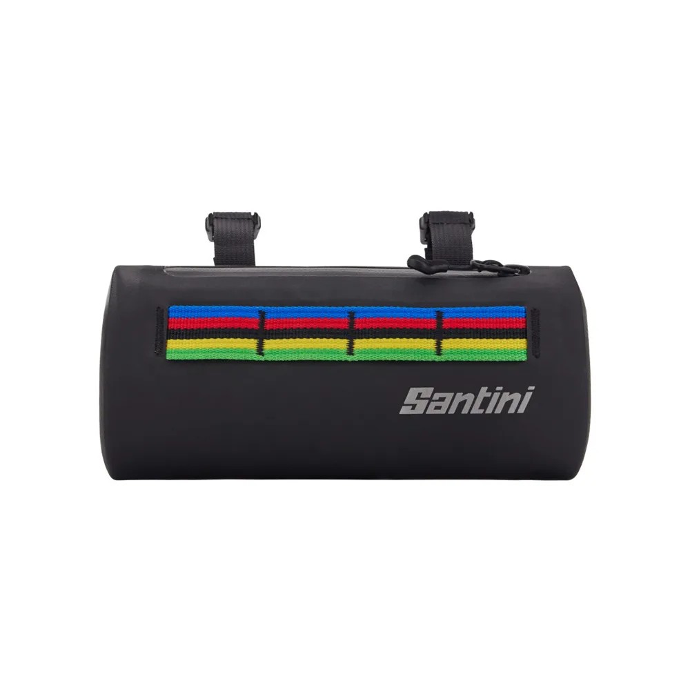 Bolsa de Manillar Santini UCI Nero | Bolsas de manillar