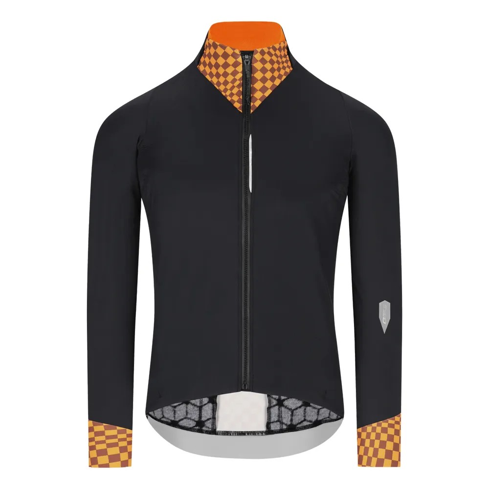 Chaqueta Q36.5 Dottore Termico Check Poppy Orange 2026