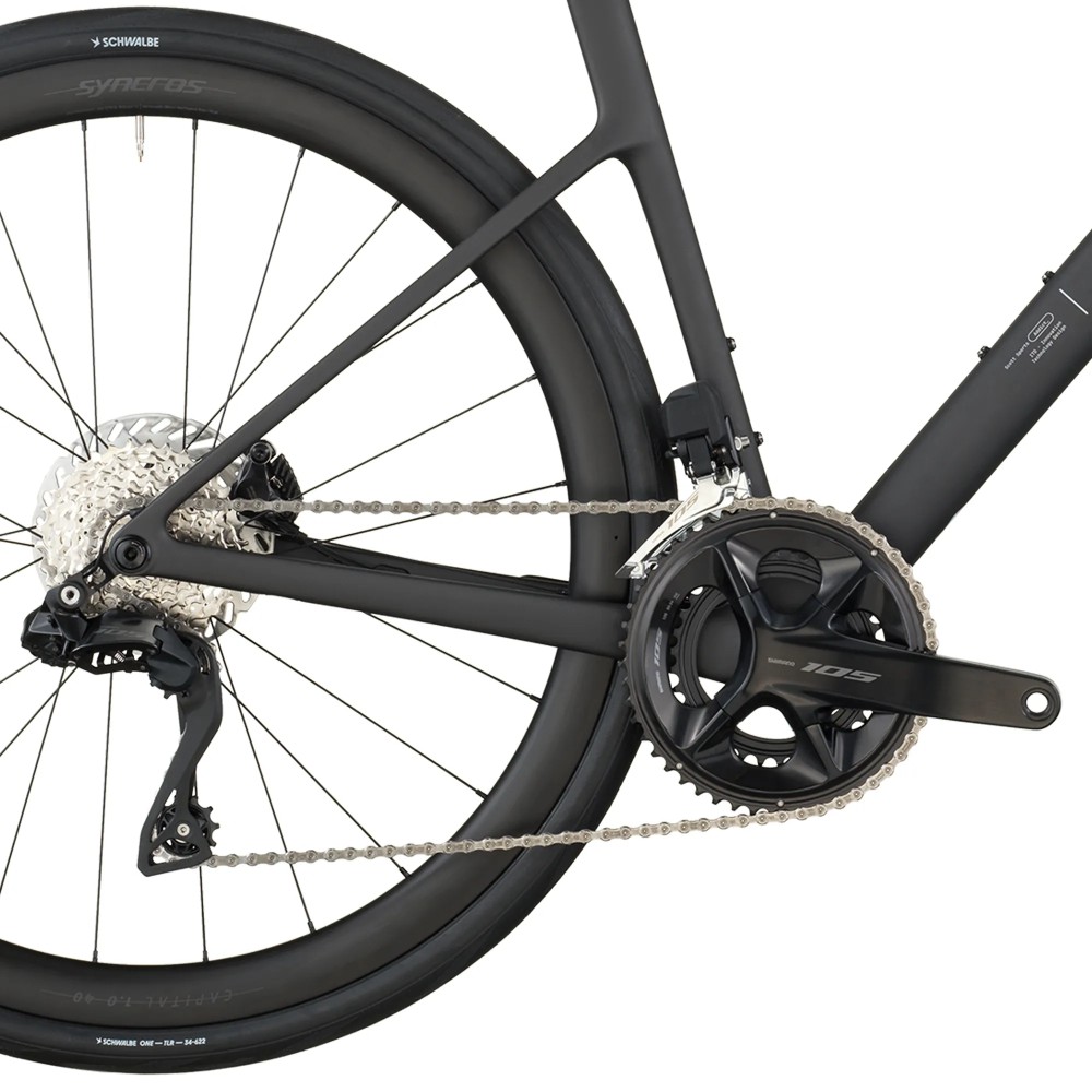 Bicicleta Scott Addict 30 Carbon Black 2026 | Scott Bici