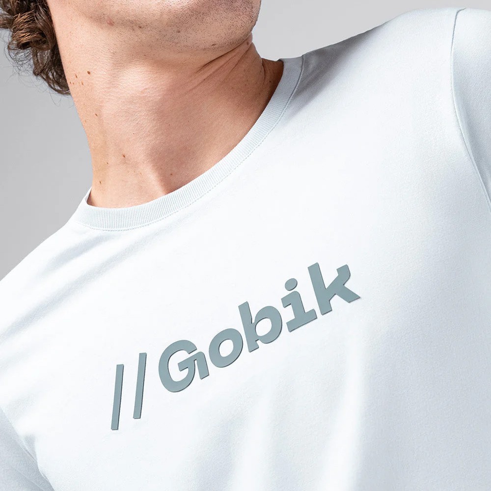 Camiseta Manga Corta Gobik Overlines 2.0 Unisex Ice Melt