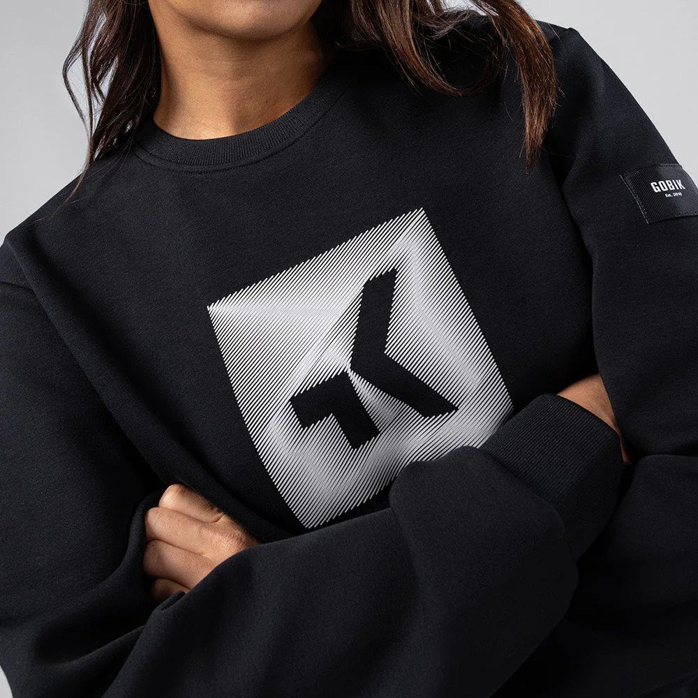 Sudadera Gobik Hover Unisex Black | Sudaderas Casual