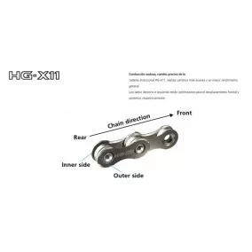 Corrente Shimano Dura-Ace/XTR HG901 11v 116 ligações QL