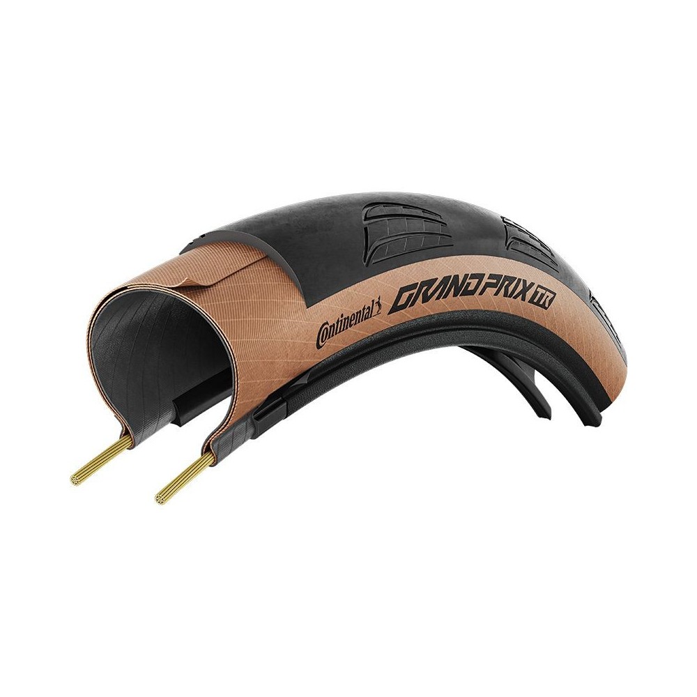 Cubierta Continental Grand Prix Tubeless Ready Negro/Marron