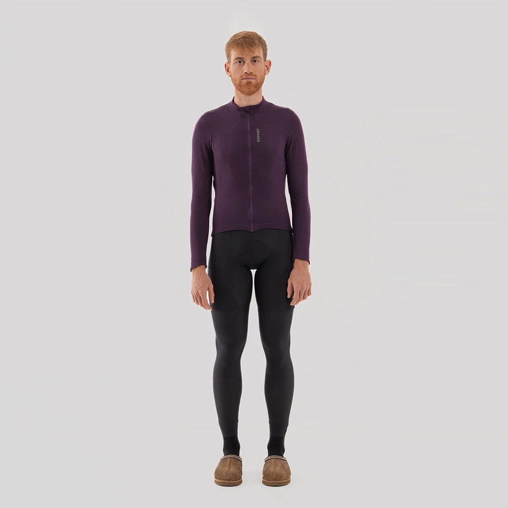 Maillot Largo Gsport Active Merino Prugna 2026 | Maillots