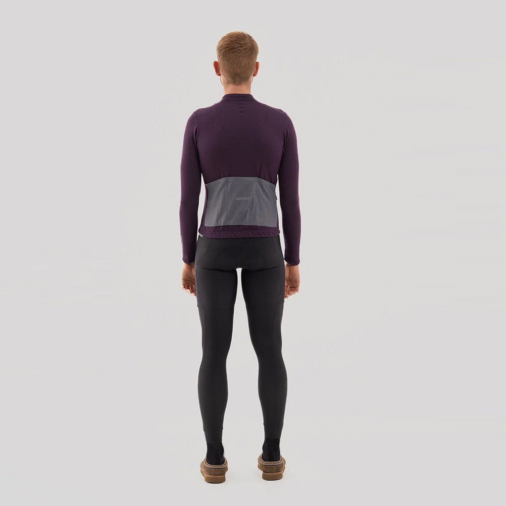 Maillot Largo Gsport Active Merino Prugna 2026 | Maillots