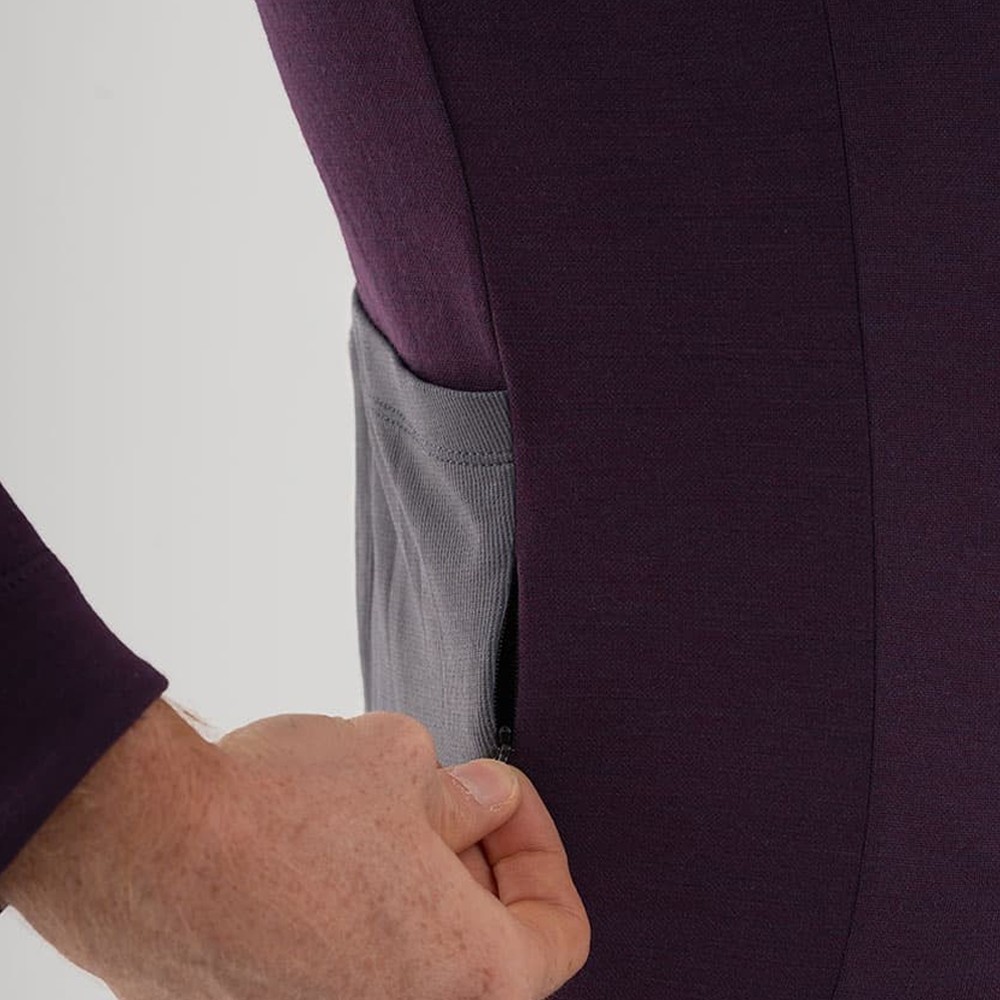 Maillot Largo Gsport Active Merino Prugna 2026 | Maillots