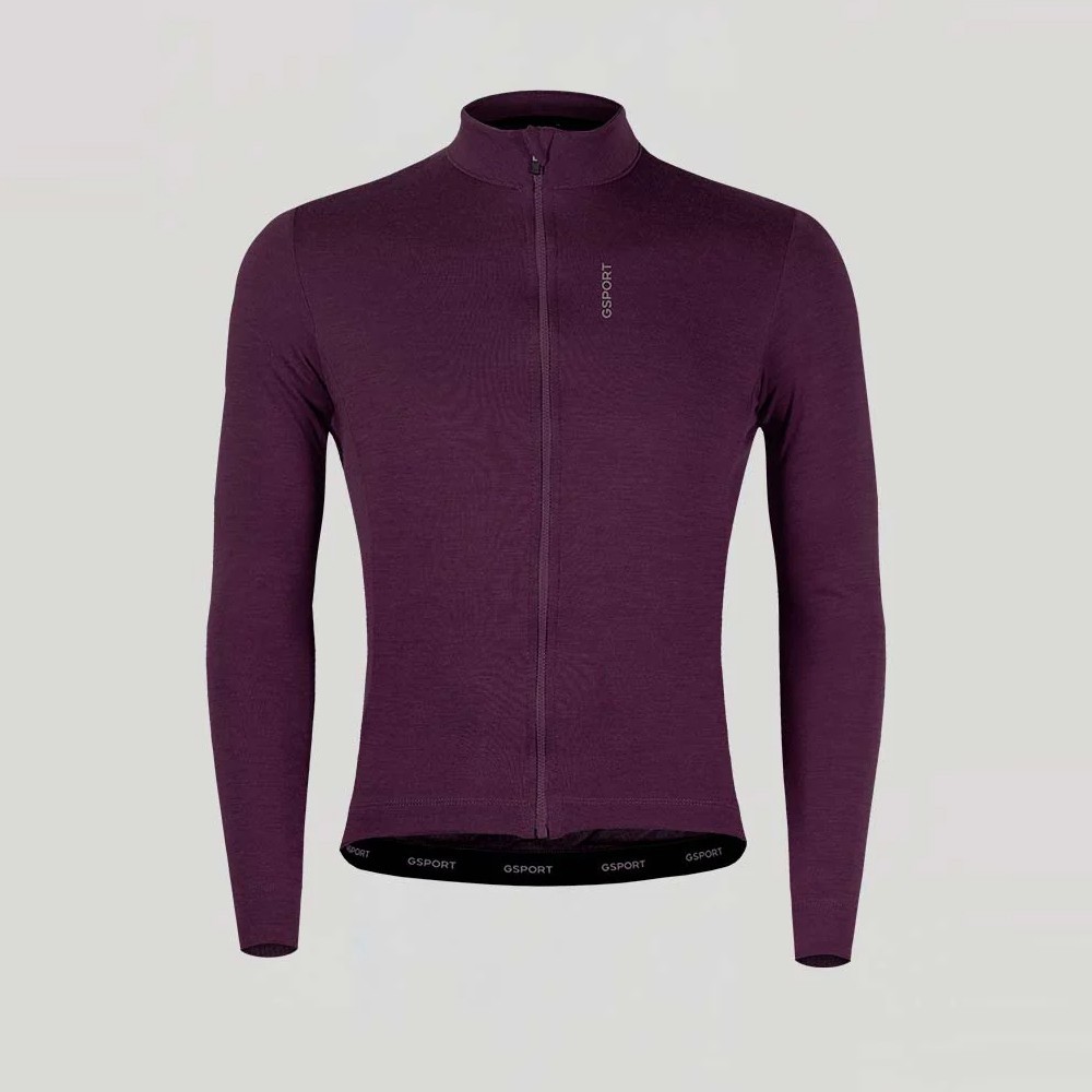 Maillot Largo Gsport Active Merino Prugna 2026 | Maillots