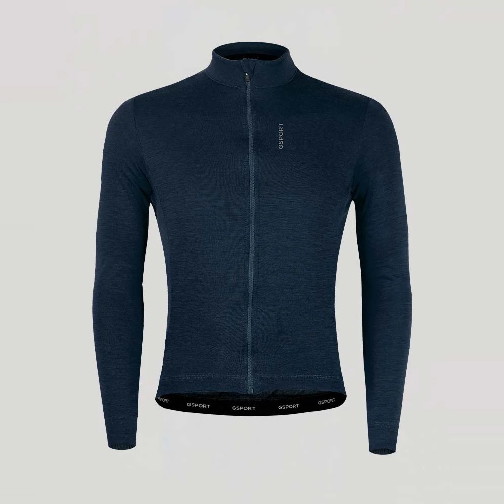 Maillot Largo Gsport Active Merino Plum 2026 | Maillots