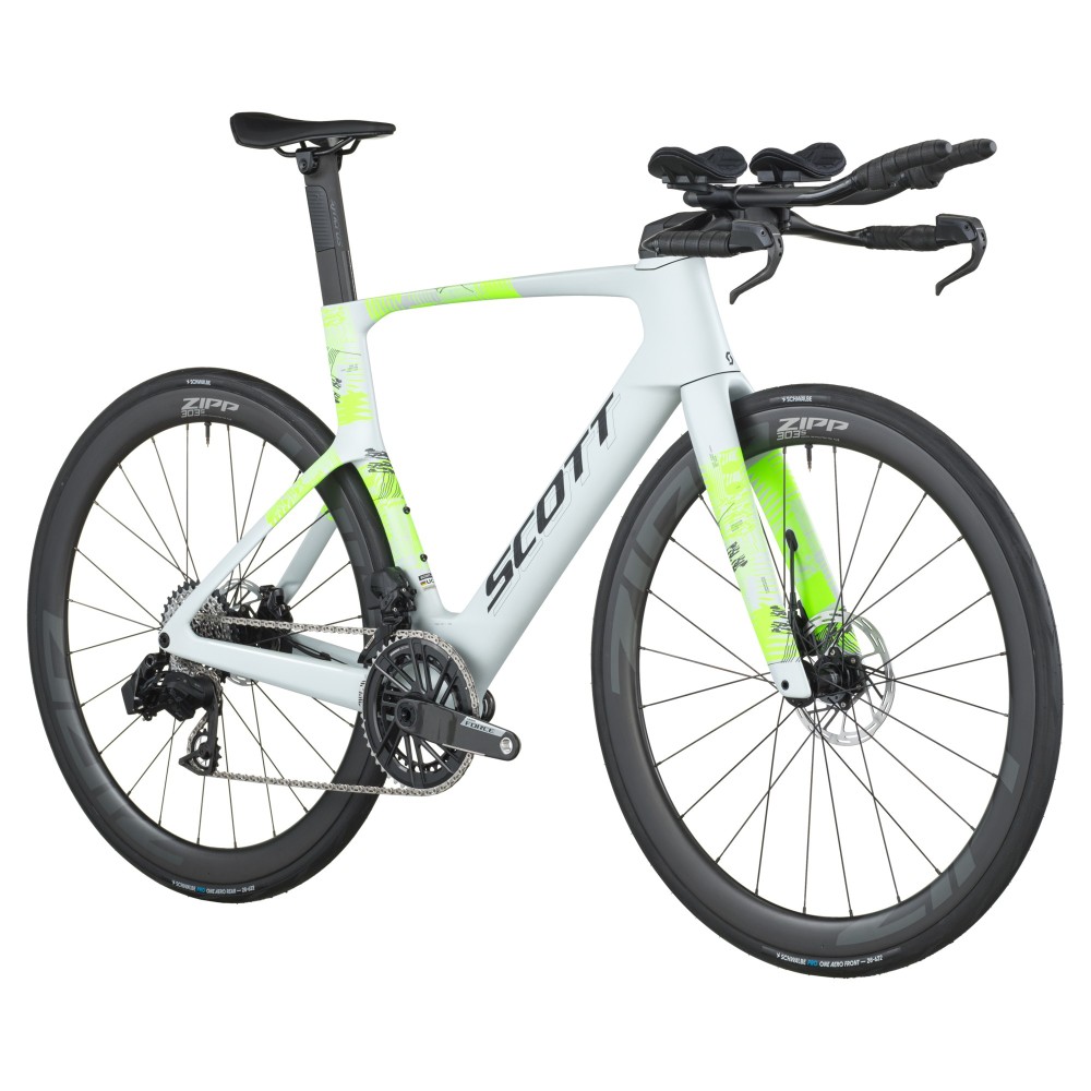 Bicicleta Scott Foil Rc Tri Cumulus White 2026 | Scott Bici