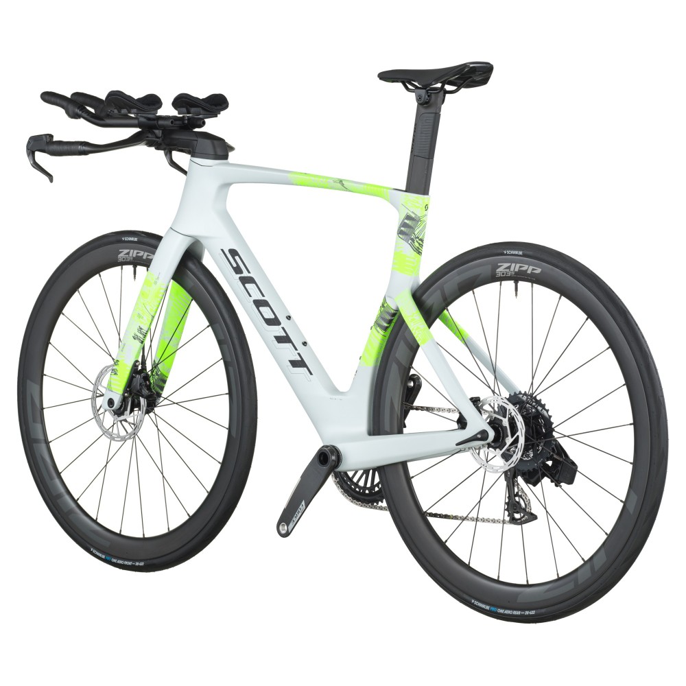 Bicicleta Scott Foil Rc Tri Cumulus White 2026 | Scott Bici