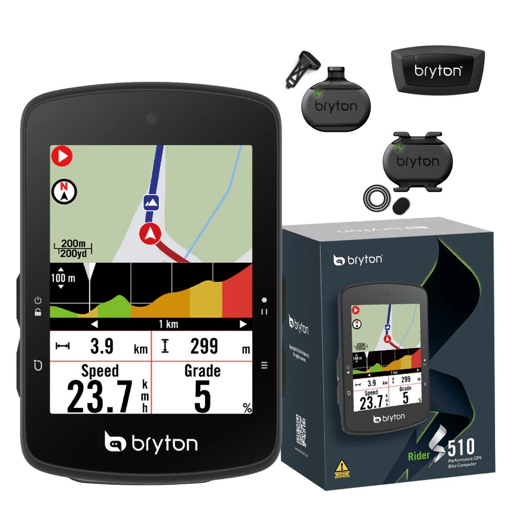Gps Bryton Rider S510 T (Pack) | Cuentakilómetros y GPS