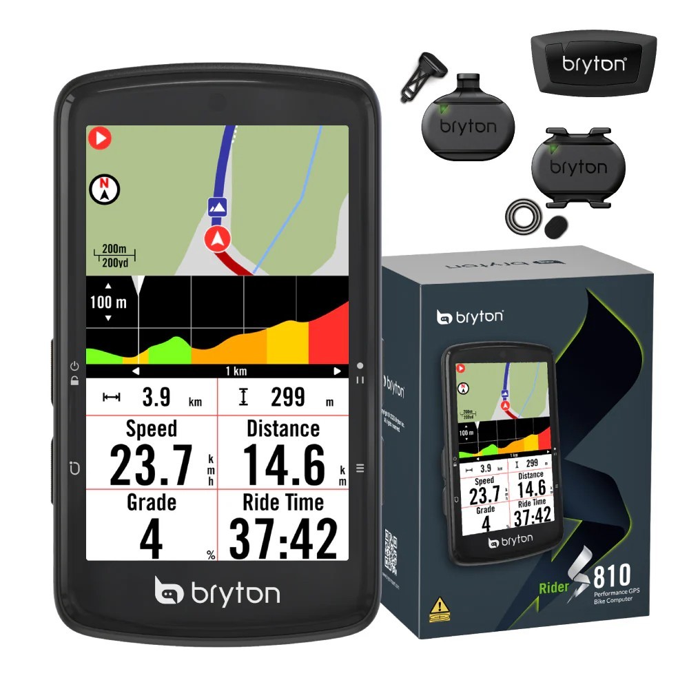 Gps Bryton Rider S810 T (Pack) | Cuentakilómetros y GPS