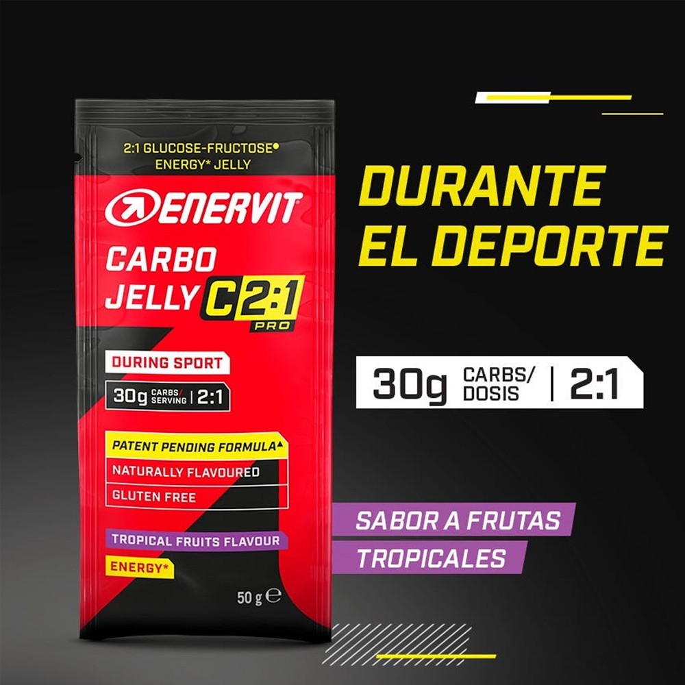 Gelatina Enervit Carbo Jelly C2:1 Tropical 50g | Geles