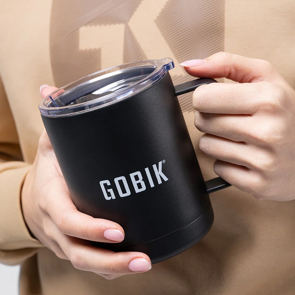 Taza Metalica Gobik Mugen Black 350ml | Accesorios Gobik