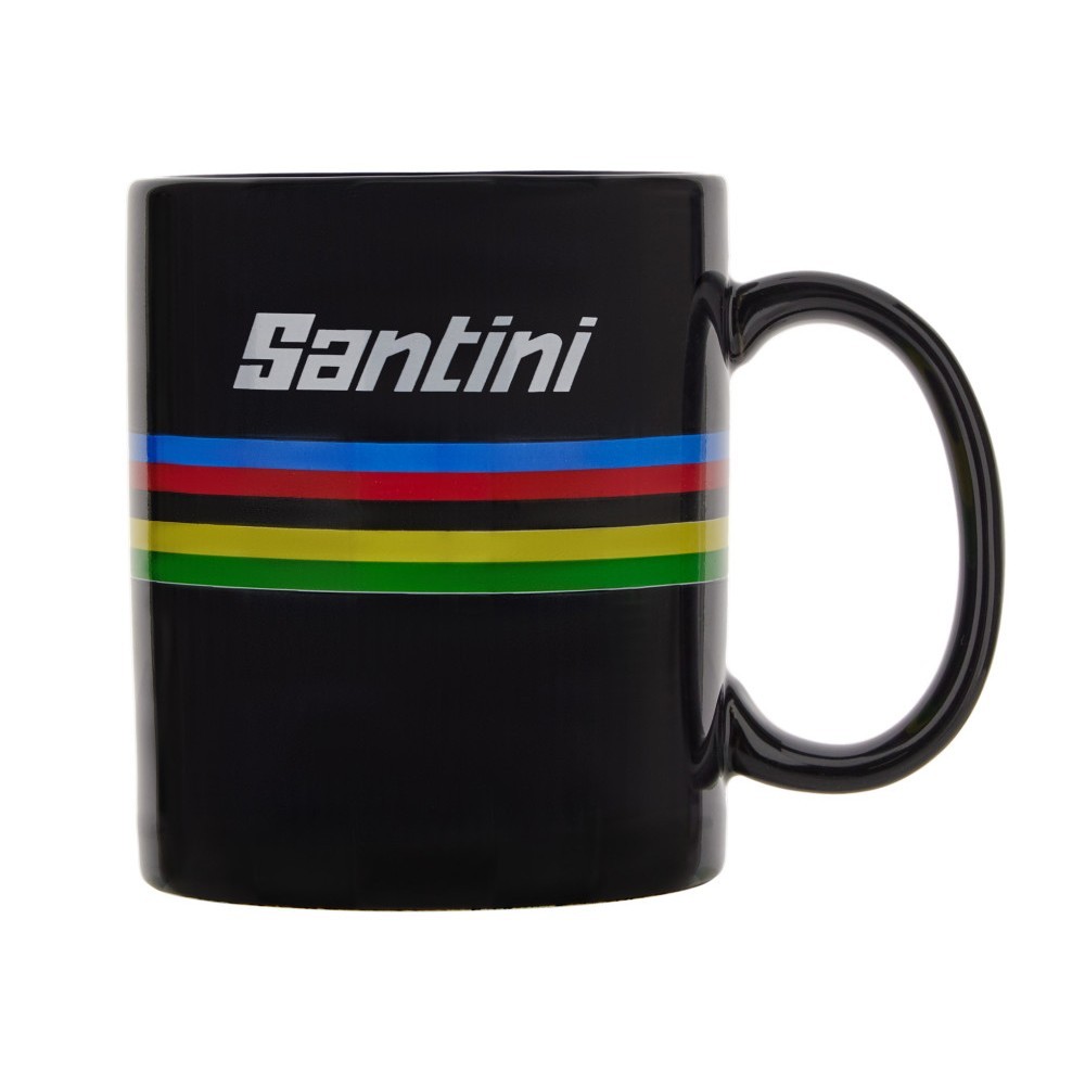 Taza Santini UCI World Champion Negra | Santini | Bicicletas