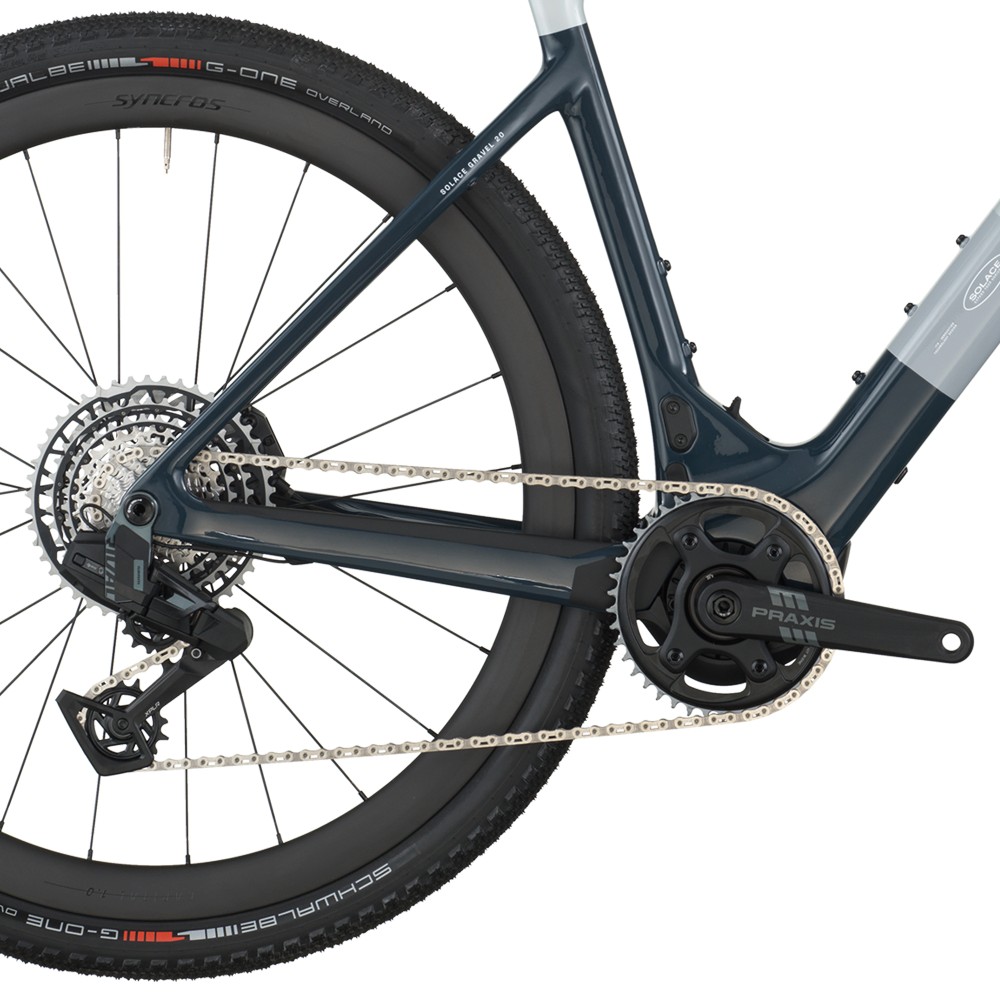 Bicicleta Scott Solace Gravel 20 Squid Blue/Beluga Grey 2026