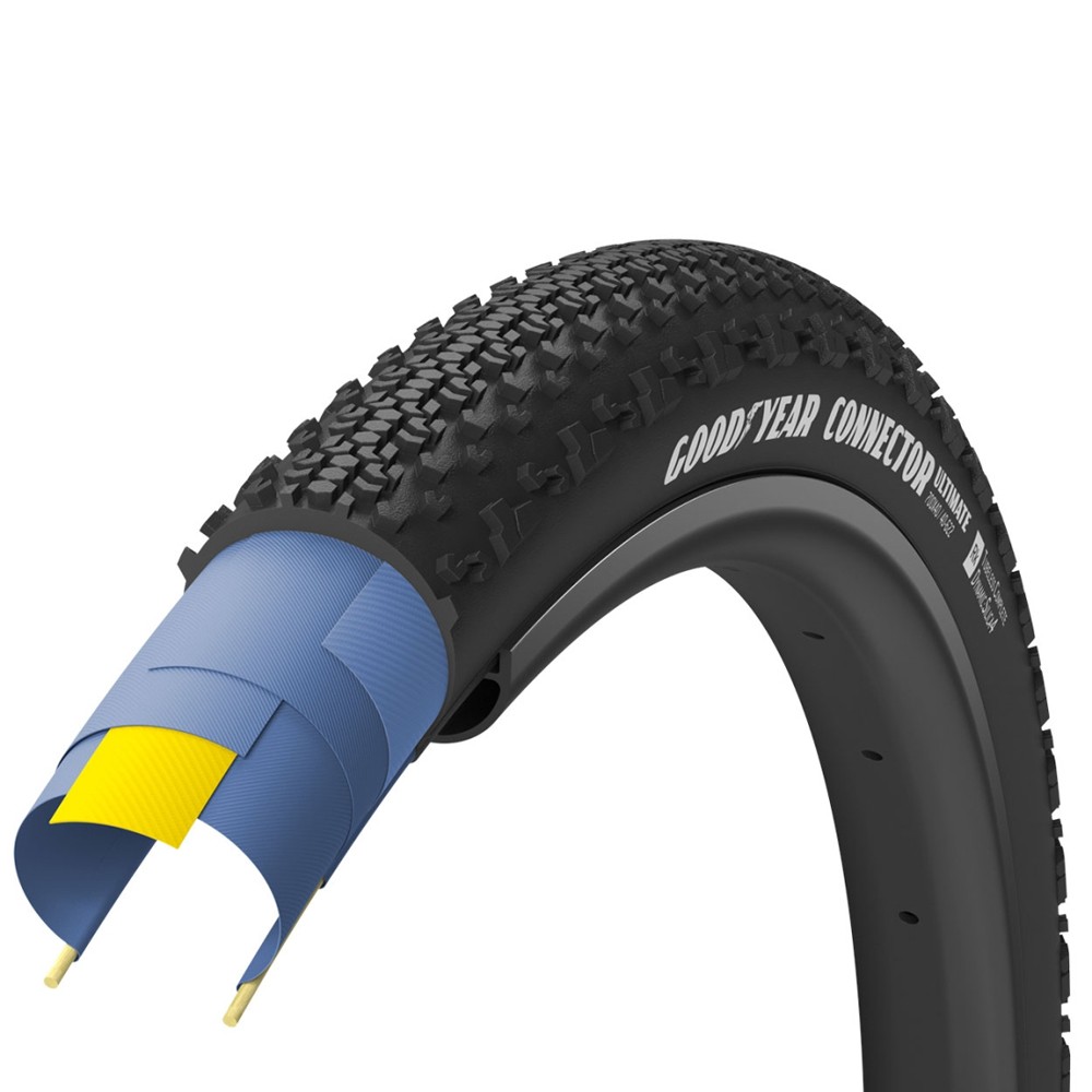Cubierta Goodyear Connector Ultimate 700x45 TLC Negro