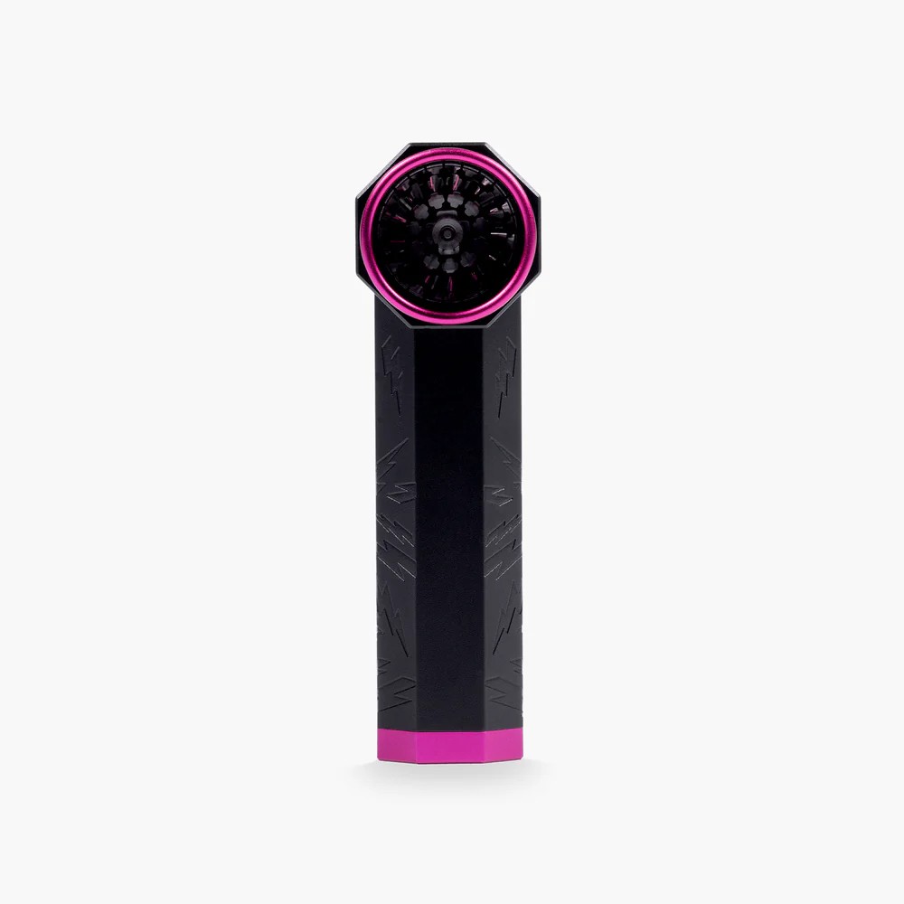 Secador Muc-Off Blow It USB Aluminio Negro/Rosa | Limpieza