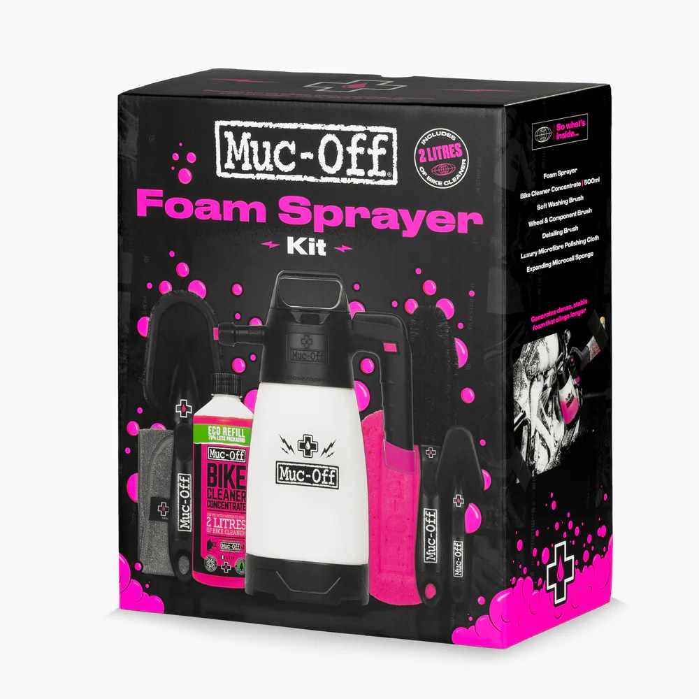 Kit Pulverizador Espuma Muc-Off | Limpieza Bicicleta
