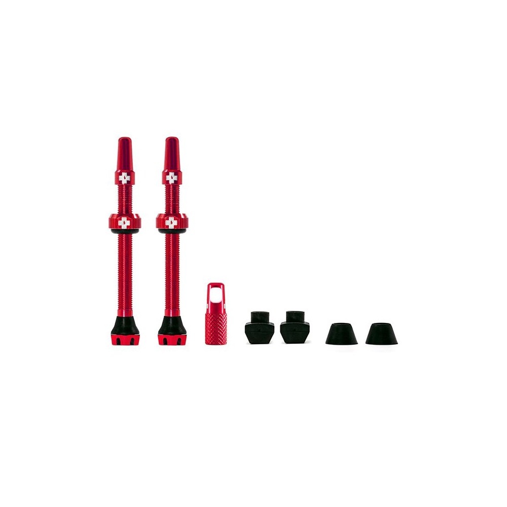Válvulas Muc-Off V2 Tubeless 60mm Rojo | Tubeless