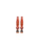 Válvulas Tubeless Muc-Off Big Bore Lite 35mm Naranja