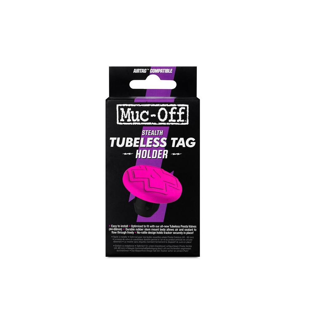 Soporte Muc-Off Localizador Apple Airtag Valvula Tubeless