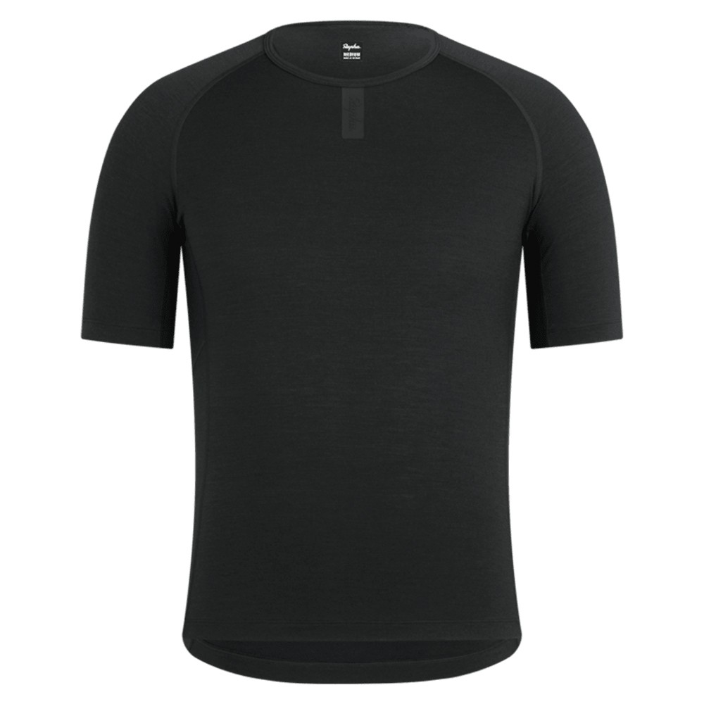 Camiseta Interior Rapha Merino Hombre Negro | Camisetas