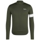 Maillot térmico Rapha Core Verde oscuro/Blanco Hombre