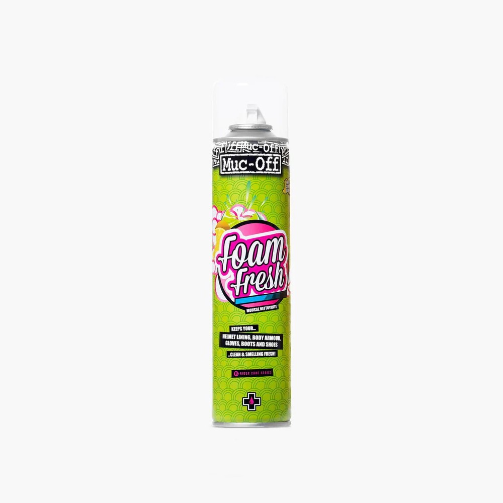 Spray Limpieza Muc-Off Foam Fresh Ropa/Zapatillas/Casco