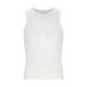 Camiseta Interior Sin Mangas Q36.5 0 Mesh Blanco Hombre
