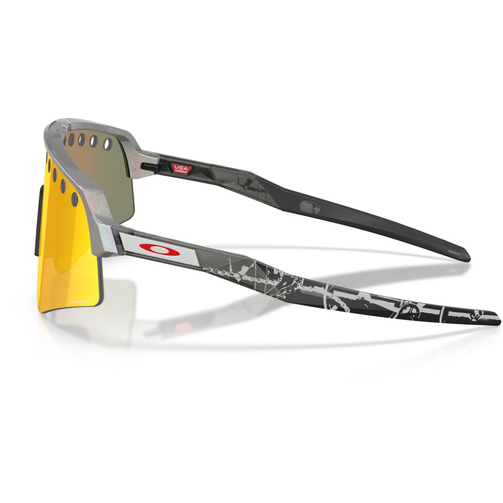 Gafas De Sol Oakley Sutro Lite Sweep Plateado Lente Prizm Ruby