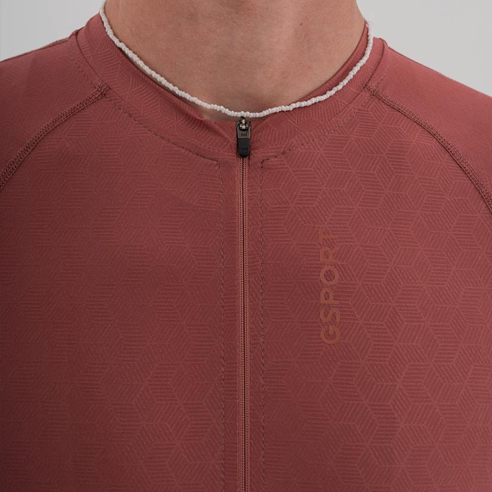 Maillot Corto Gsport Pro Team Cardinal Hombre 2026