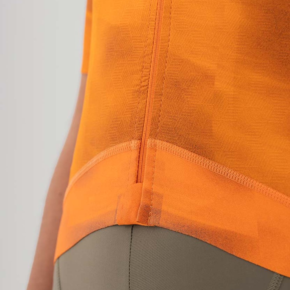 Maillot Corto Gsport Pro Team Tangerine Mujer 2026