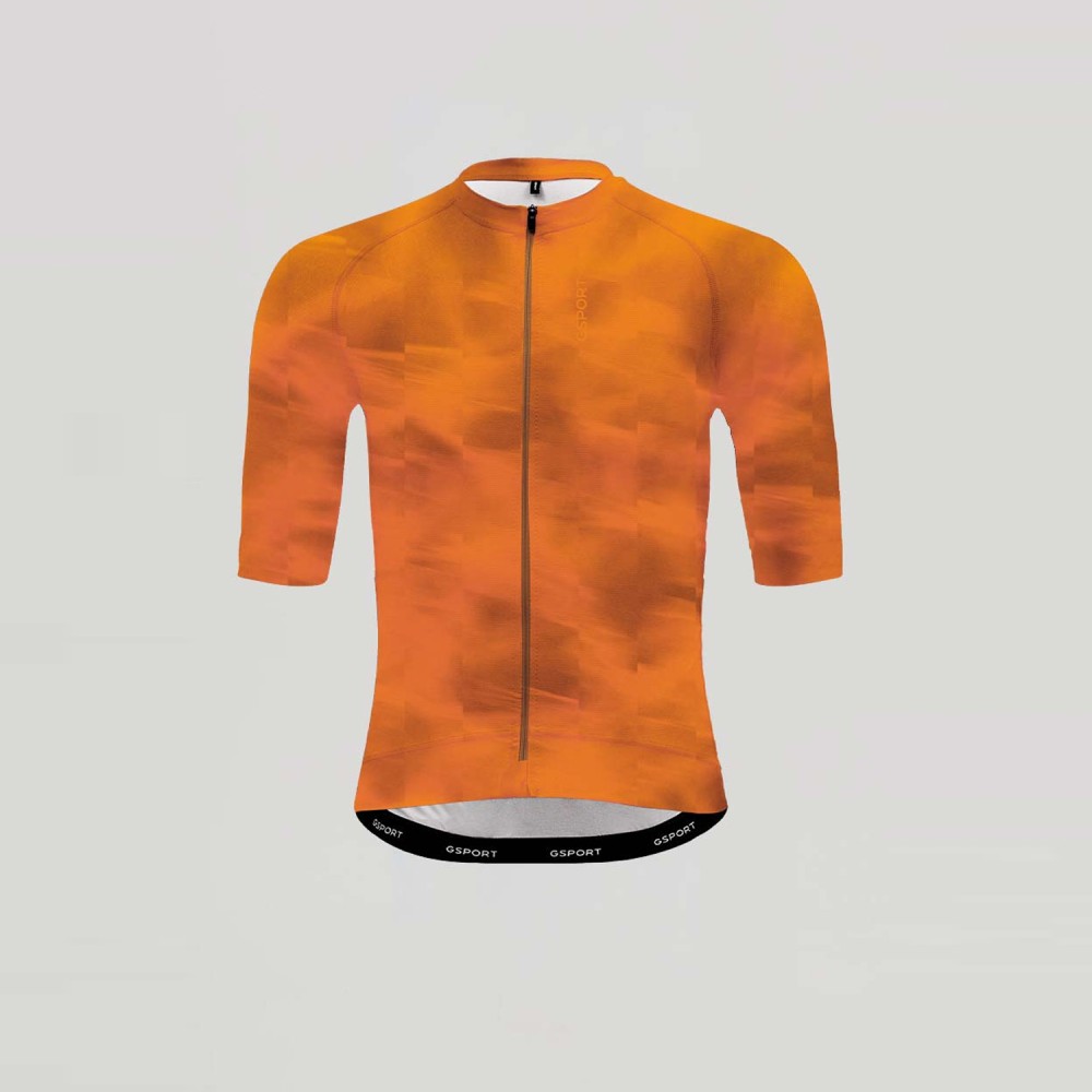 Maillot Corto Gsport Pro Team Tangerine Mujer 2026