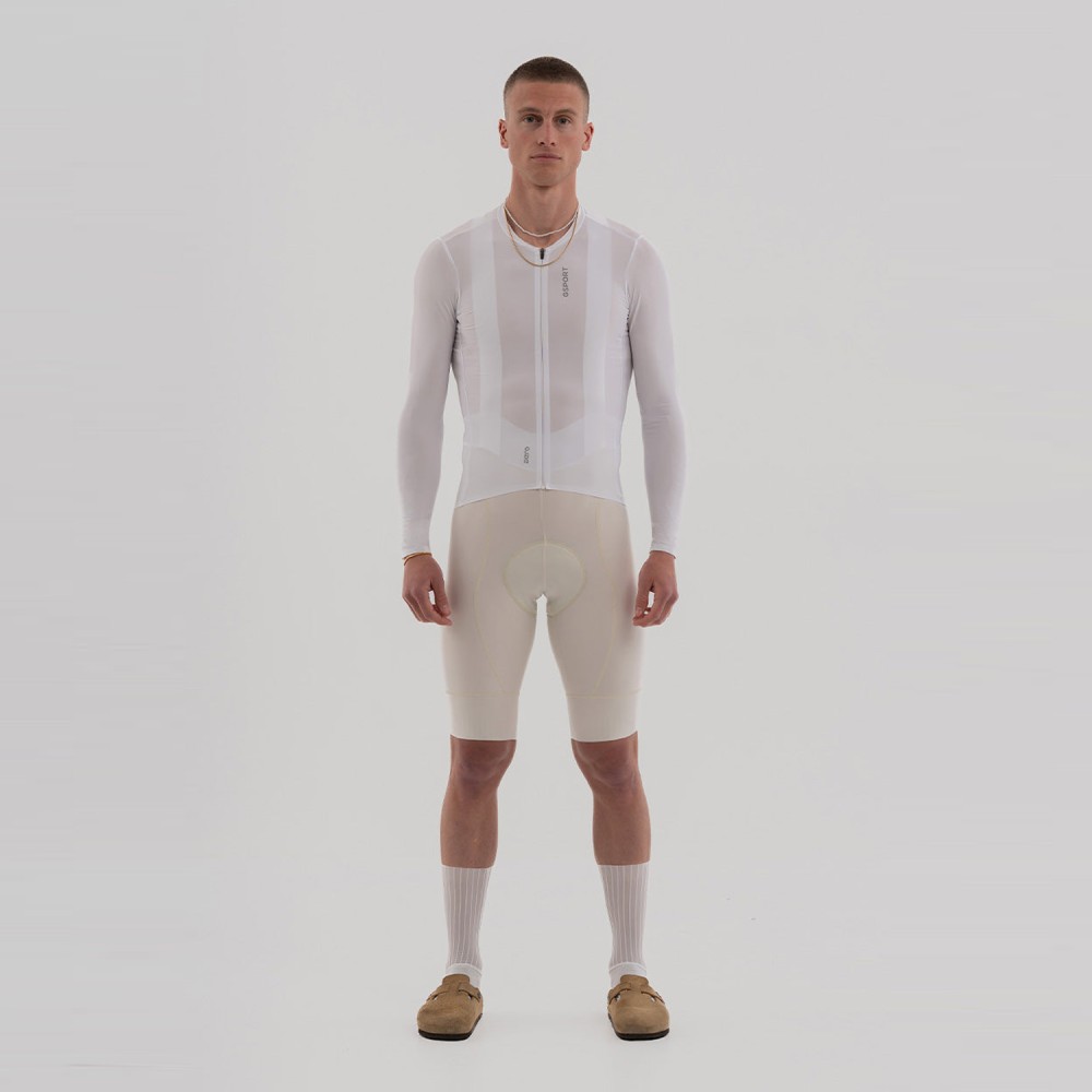 Maillot Largo Gsport Aero Ivory Hombre 2026 | Maillots