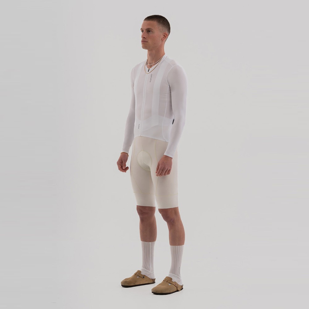 Maillot Largo Gsport Aero Ivory Hombre 2026 | Maillots