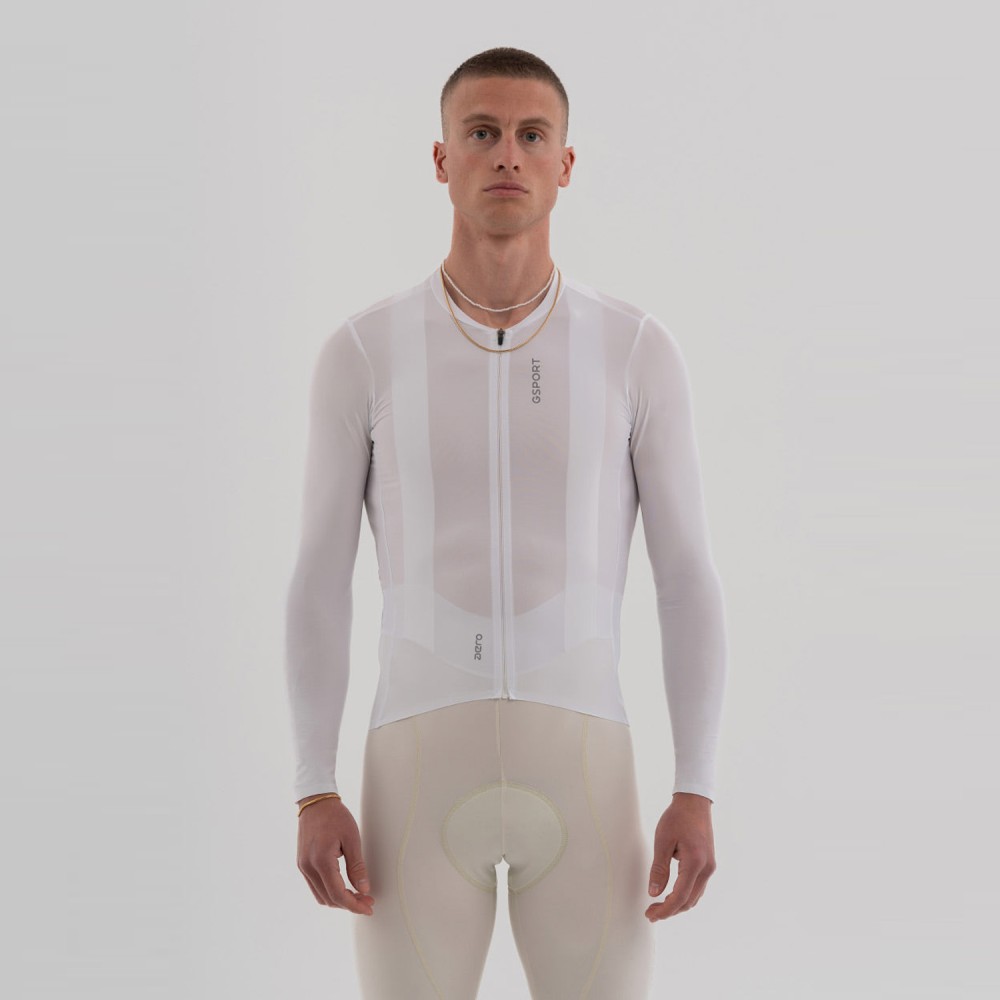 Maillot Largo Gsport Aero Ivory Hombre 2026 | Maillots