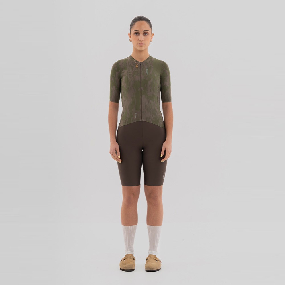 Maillot Corto Gsport Aero Drill Mujer 2026 | Maillots cortos