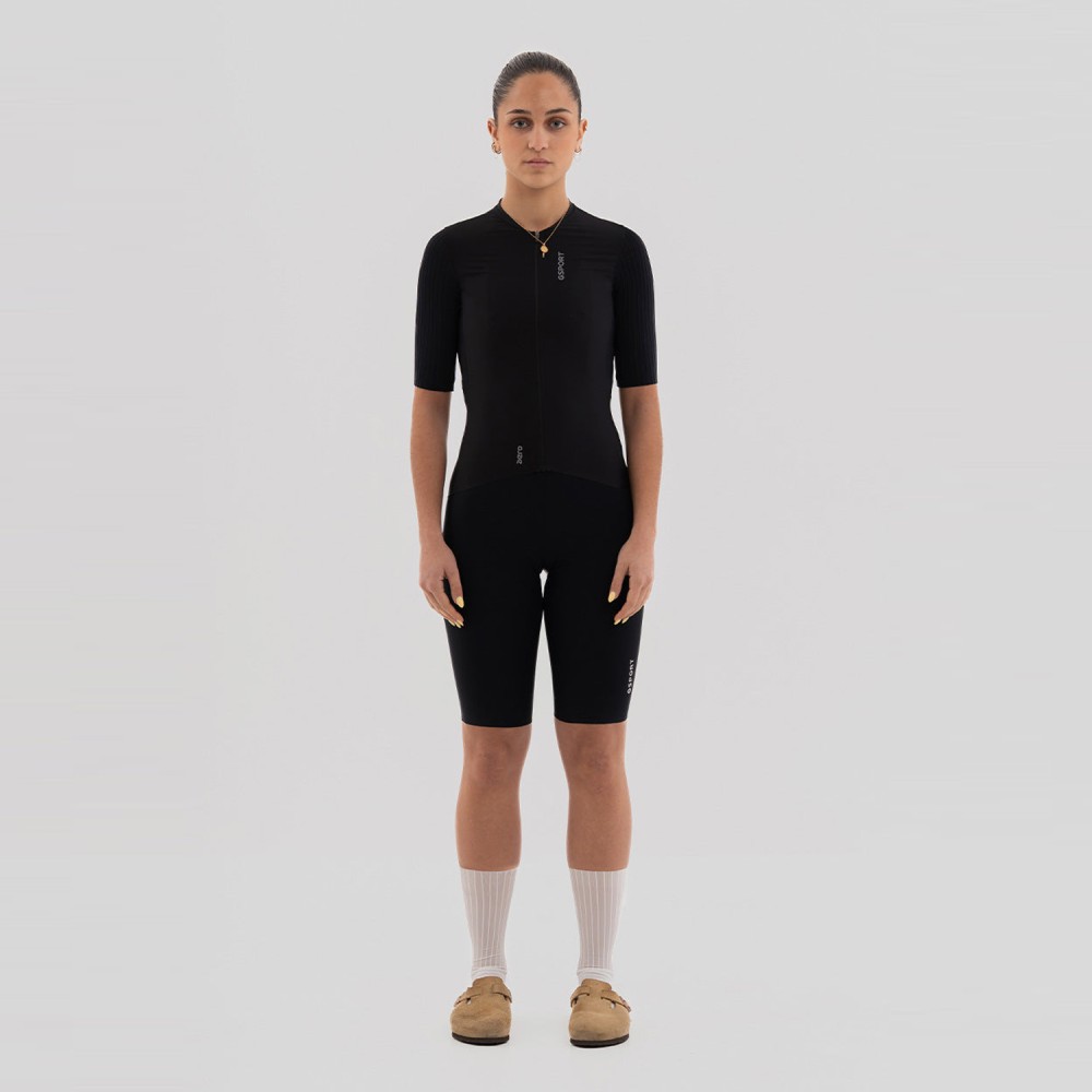 Maillot Corto Gsport Aero Ashen Mujer 2026 | Maillots cortos