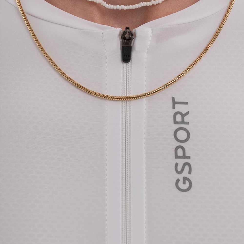 Maillot Corto Gsport Aero Ivory Hombre 2026 | Maillots